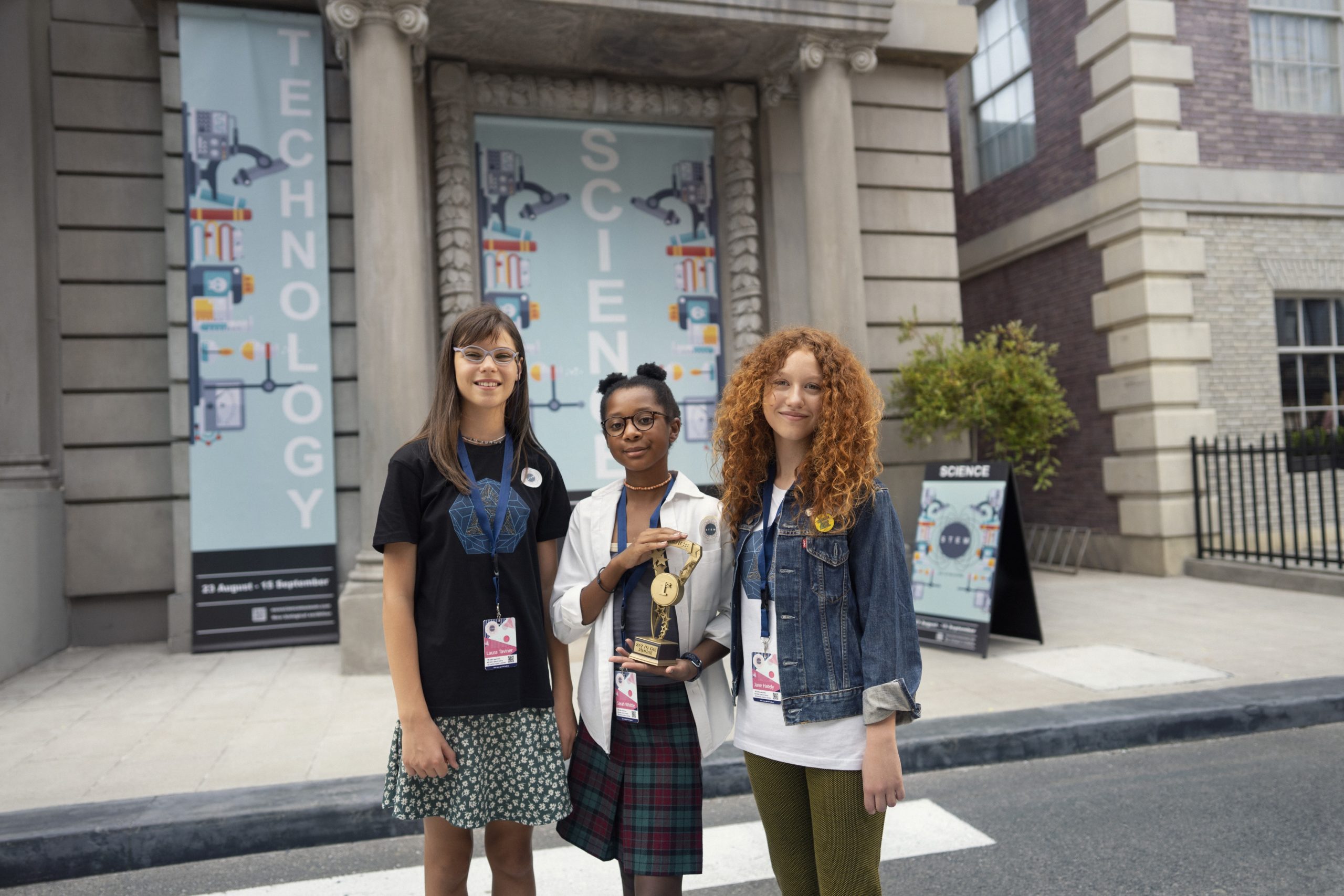 Studentky účastnící se programu Toyoty Girls STEM
