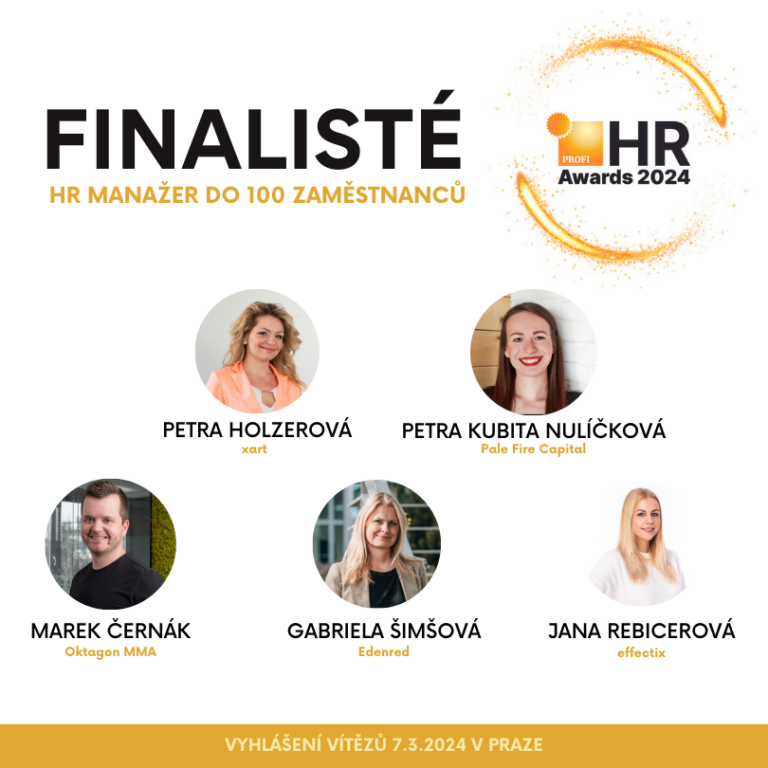 Finalisté Hr Manažer Do 100 Zaměstnanců